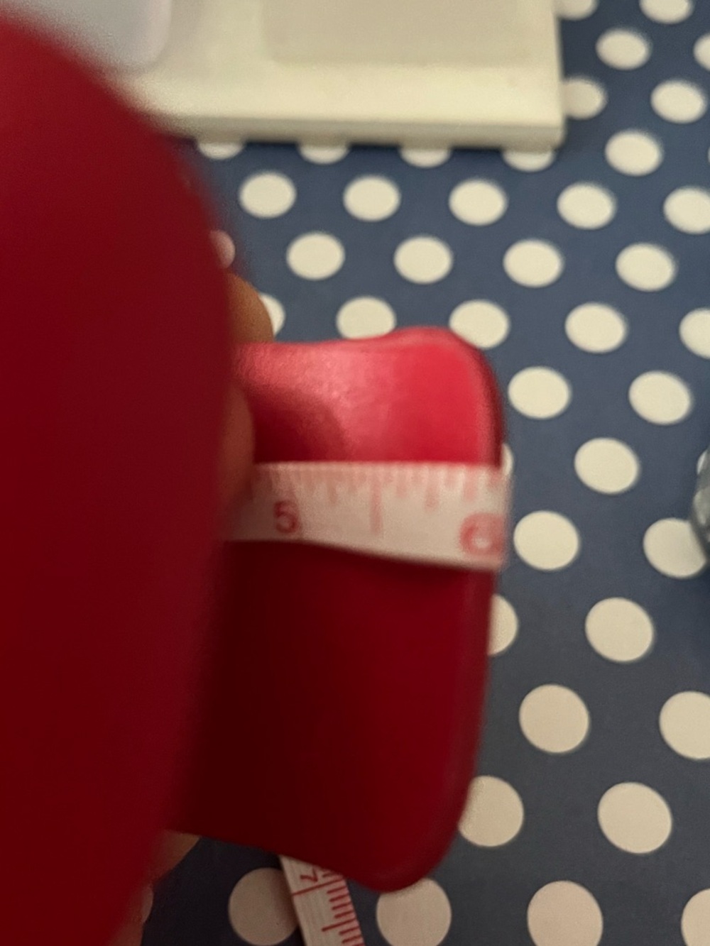 NWOT Red Leather-like Bee Pearl Accent Cuff Bracelet - Picture 6 of 9